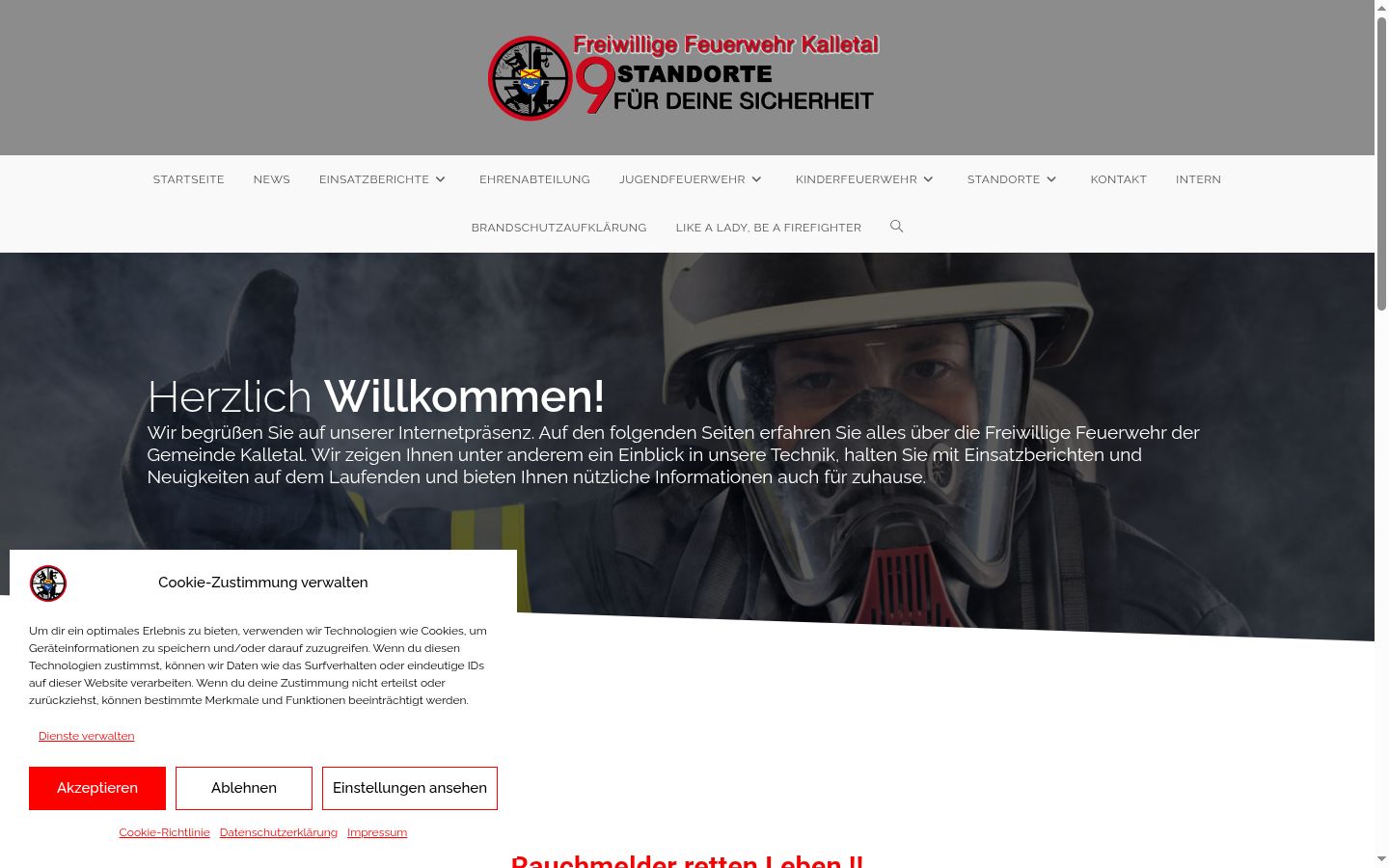 Screenshot tal-banner tal-kunsens muri qabel kwalunkwe interazzjoni