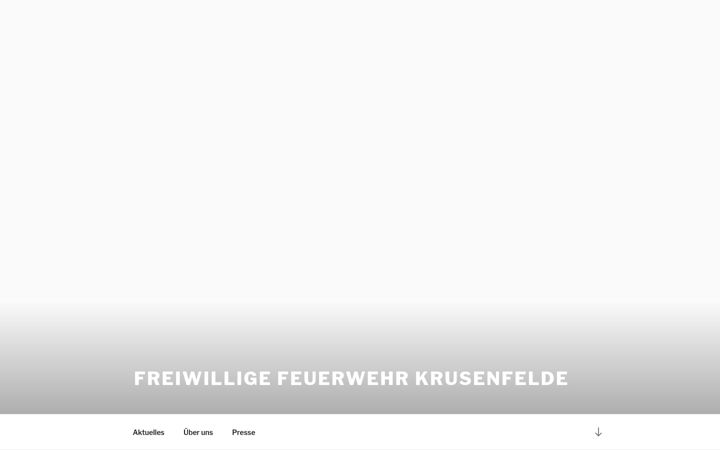 Snímek obrazovky feuerwehr-krusenfelde.de
