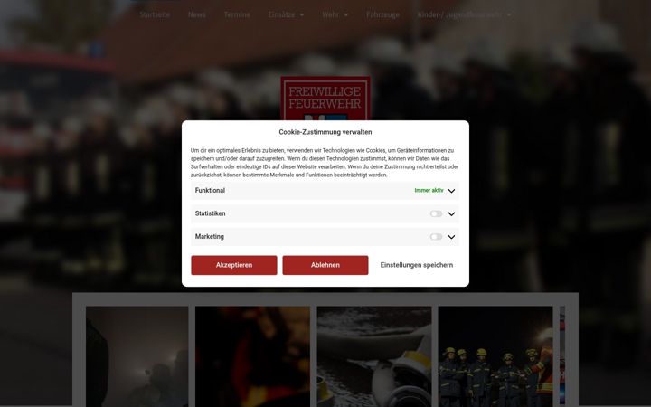 Screenshot van feuerwehr-memmingerberg.de