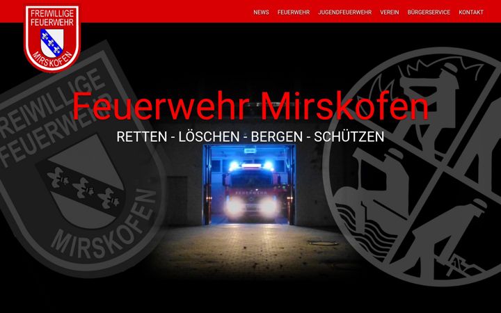 Screenshot of feuerwehr-mirskofen.de