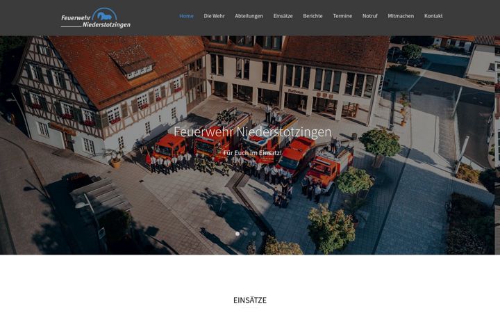 Screenshot of feuerwehr-niederstotzingen.de