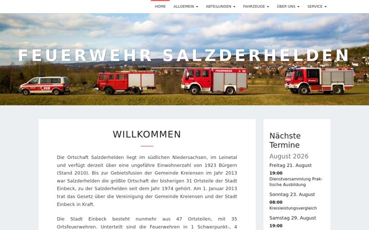 Képernyőkép: feuerwehr-salzderhelden.de
