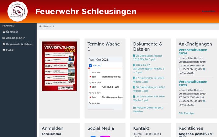 Képernyőkép: feuerwehr-schleusingen.de