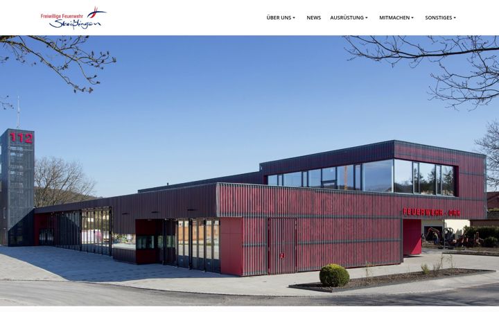 Screenshot von feuerwehr-steisslingen.de