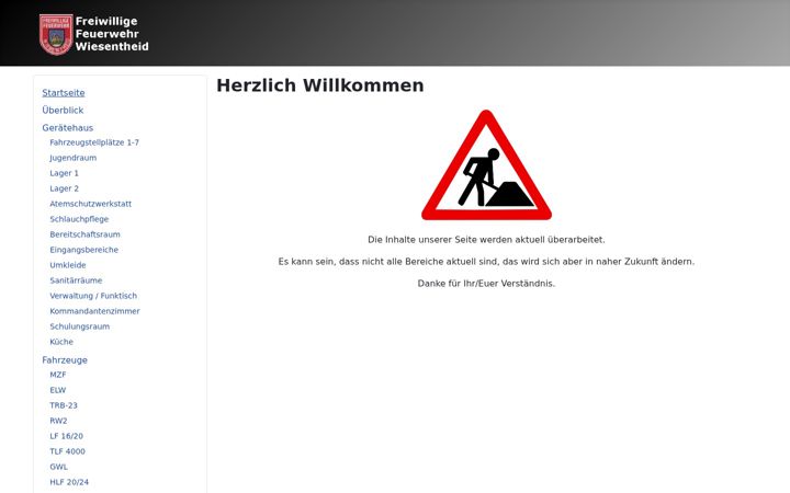 Ekraanipilt saidist feuerwehr-wiesentheid.de