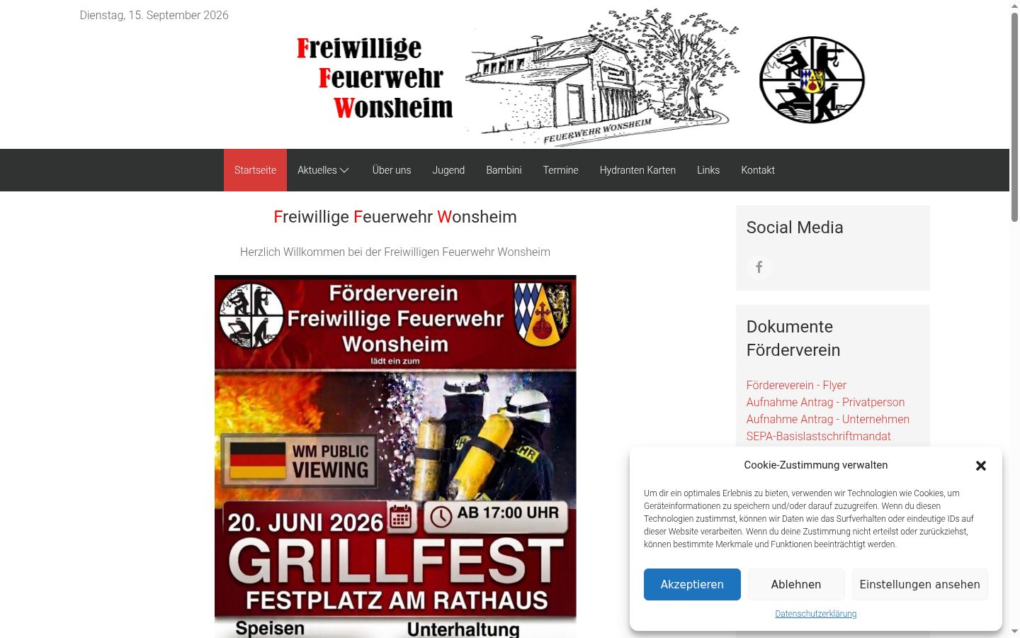 Zrzut ekranu banera zgody wyświetlanego przed jakąkolwiek interakcją
