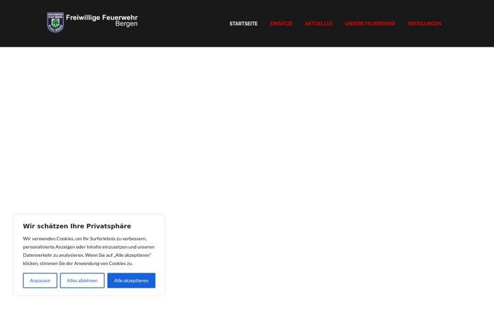 Screenshot of feuerwehrbergen.de