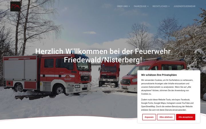 Képernyőkép: feuerwehrfriedewald.de