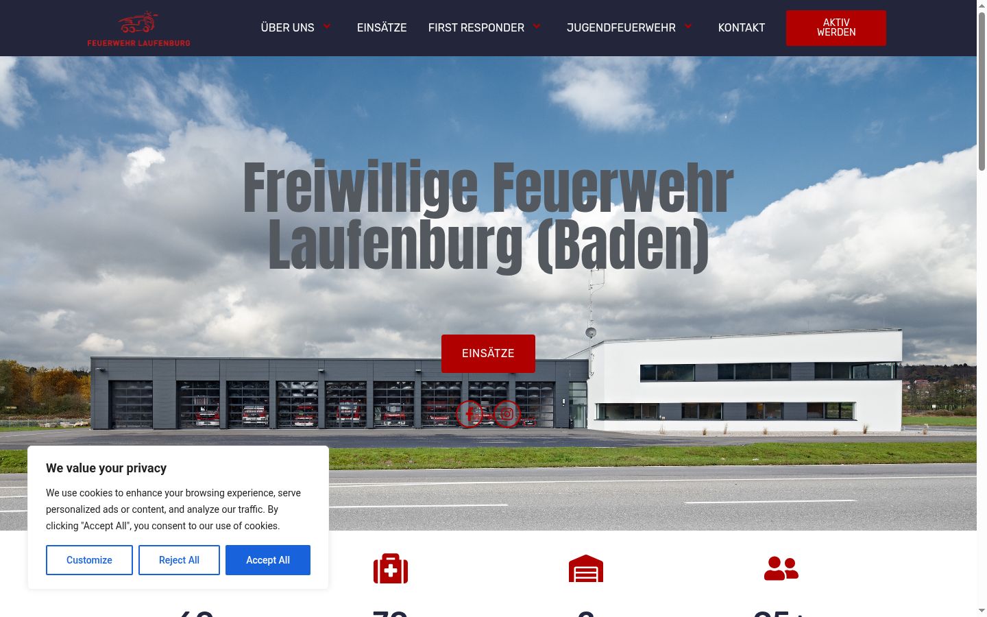 Screenshot van de toestemmingsbanner zoals getoond vóór enige interactie