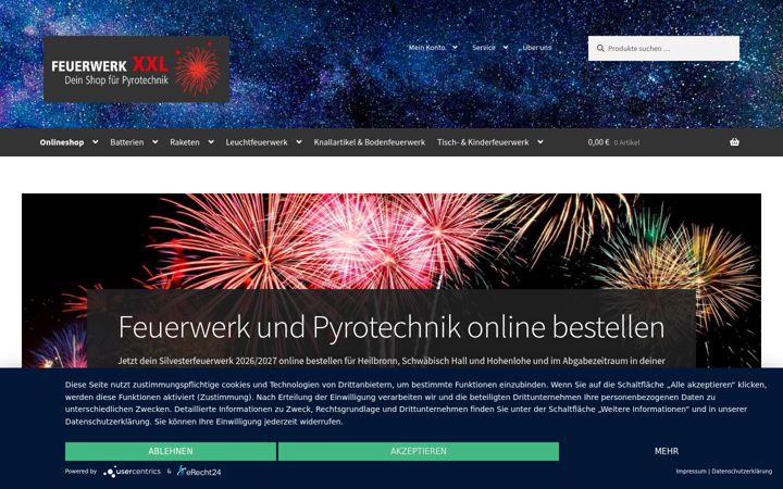 Screenshot di feuerwerk-kaufen-xxl.de