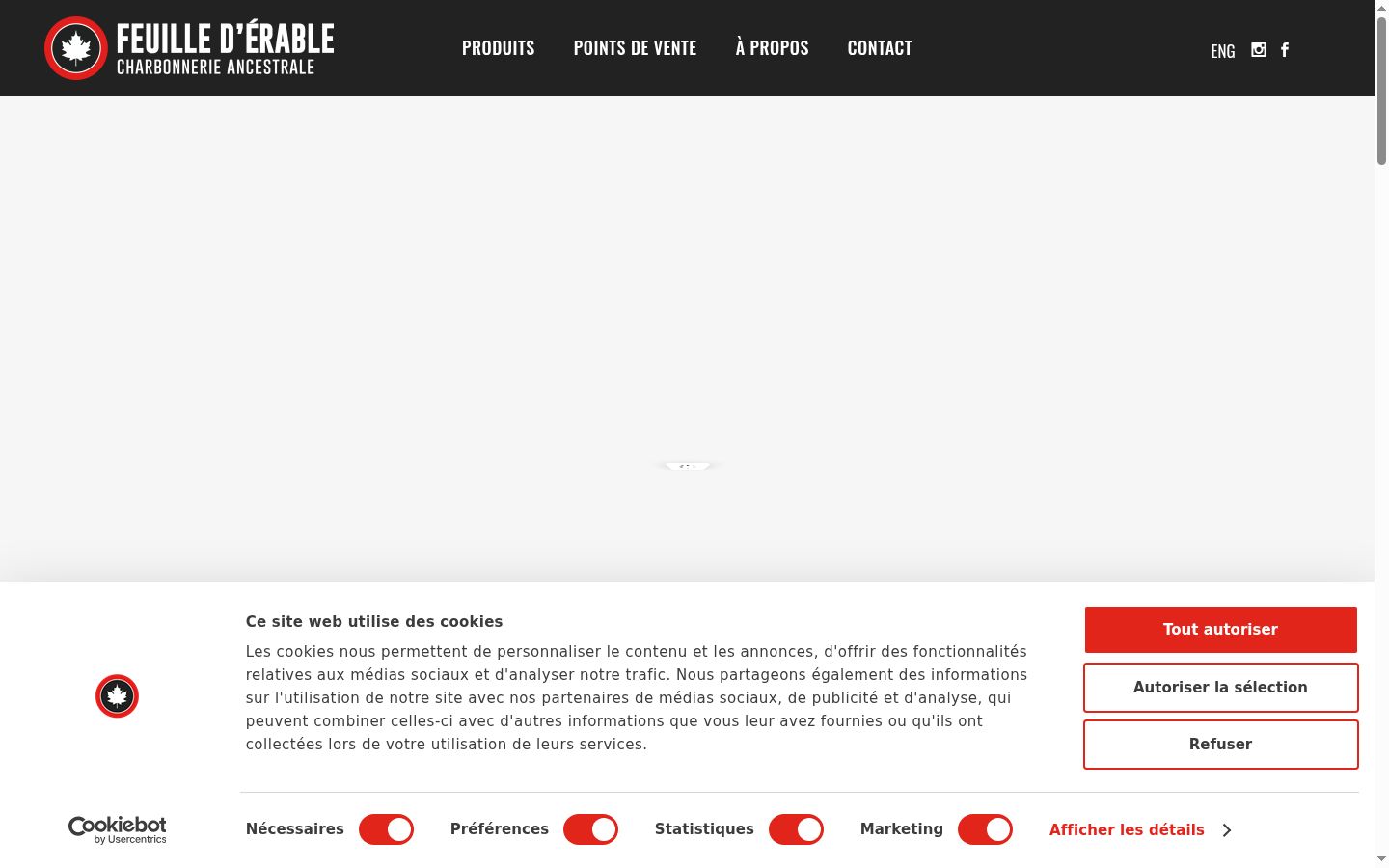 Screenshot tal-banner tal-kunsens muri qabel kwalunkwe interazzjoni