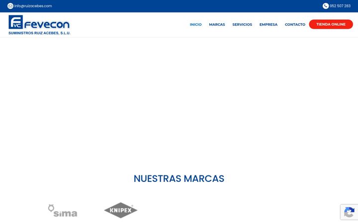 Screenshot of fevecon.com