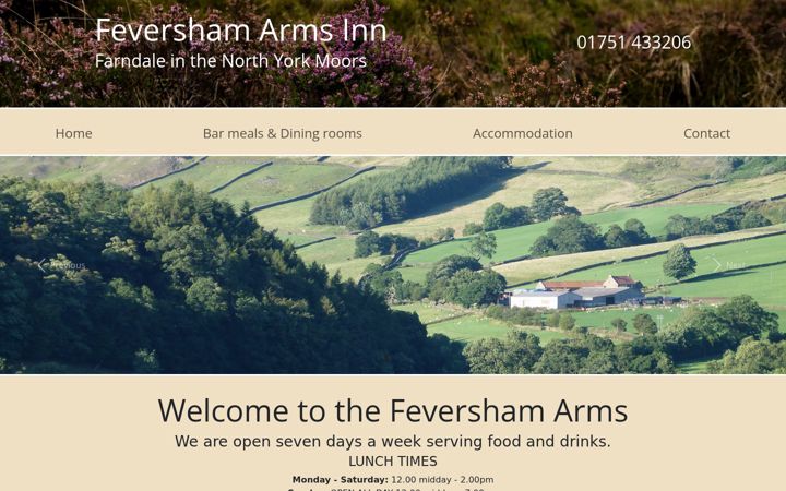 Screenshot ta' fevershamarmsinn.co.uk