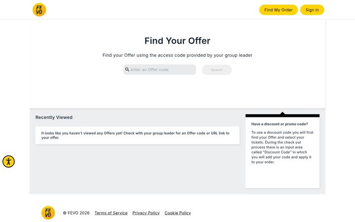 Screenshot of fevo-enterprise.com