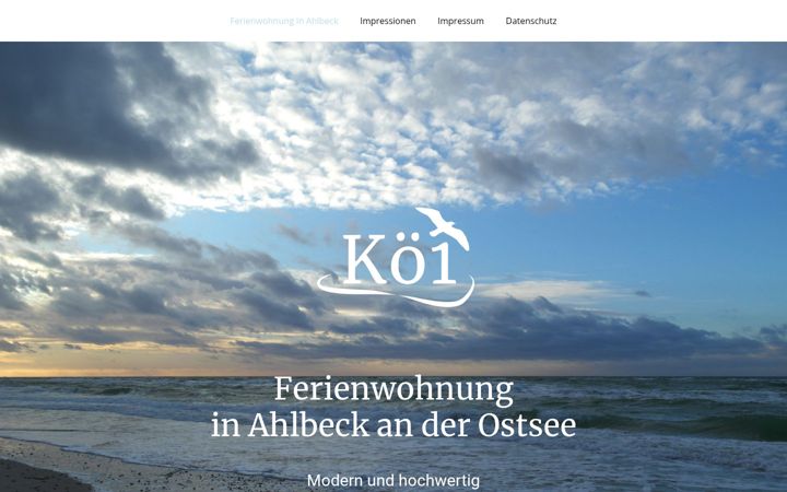Snímek obrazovky fewo-ahlbeck-koe1.de