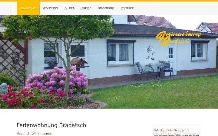 Screenshot von fewo-bradatsch.de