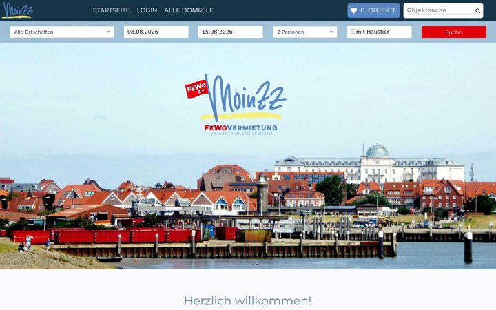 Skærmbillede af fewo-by-moinzz.de