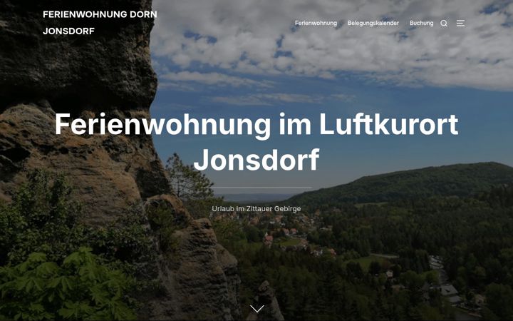 Skærmbillede af fewo-dorn-jonsdorf.de