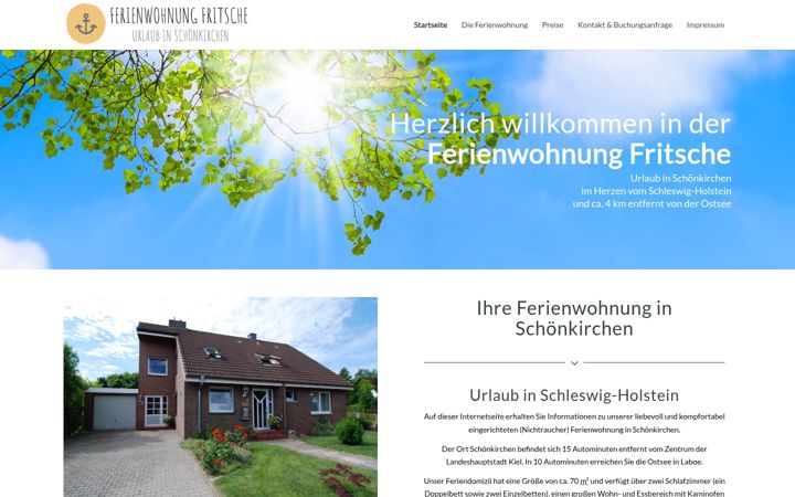 Képernyőkép: fewo-fritsche.de
