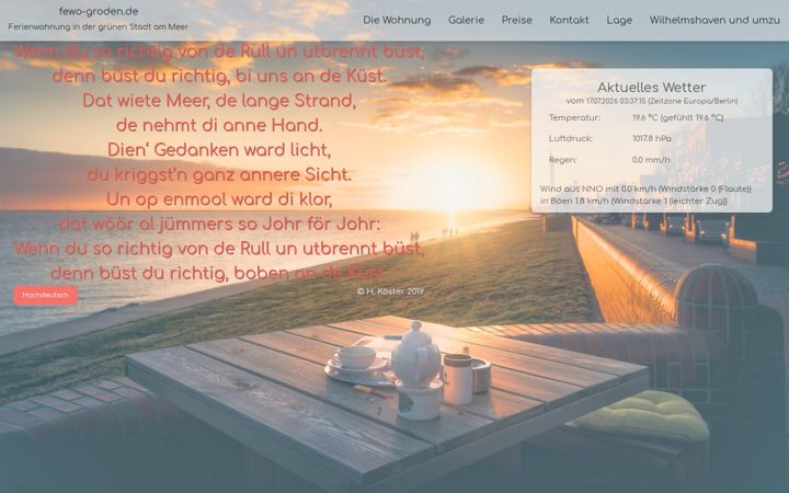 Screenshot of fewo-groden.de
