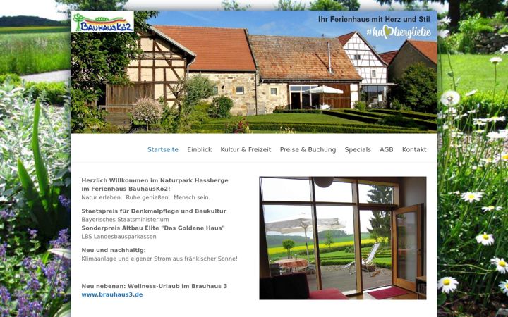 Képernyőkép: fewo-hassberge.de