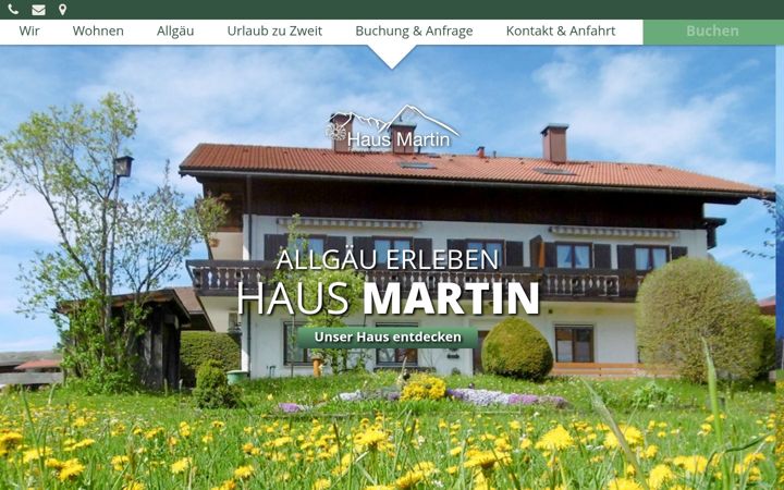 Képernyőkép: fewo-haus-martin.de