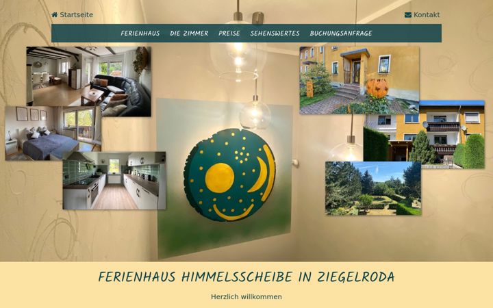 Екранна снимка на fewo-himmelsscheibe.de