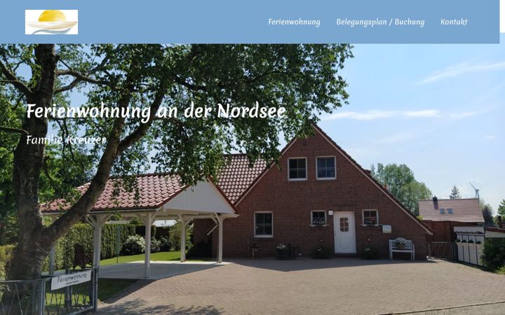 Ekraanipilt saidist fewo-kreuzer.de