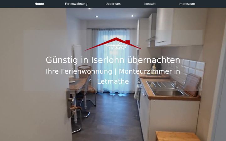 Skjermbilde av fewo-leto.de
