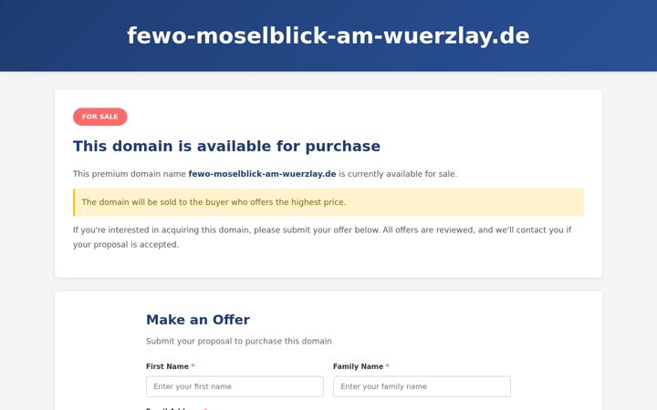 Screenshot of fewo-moselblick-am-wuerzlay.de