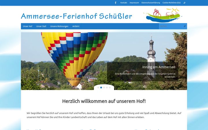 Screenshot of fewo-schuessler.de