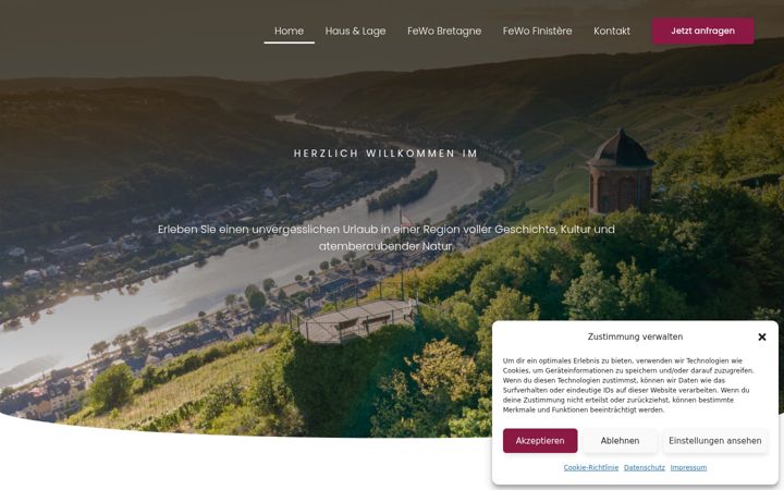 Screenshot of fewo-ty-maya.de