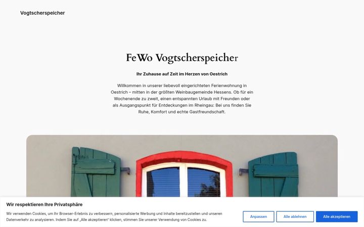 Snimka zaslona za fewo-vogtscherspeicher.de