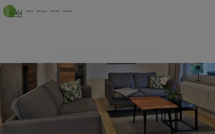 Screenshot of fewo-waldmariechen.de