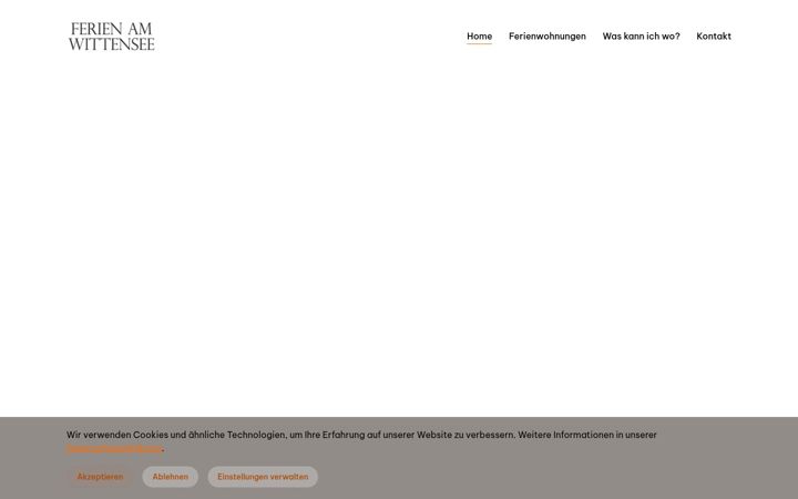 Screenshot of fewo-wittensee.de