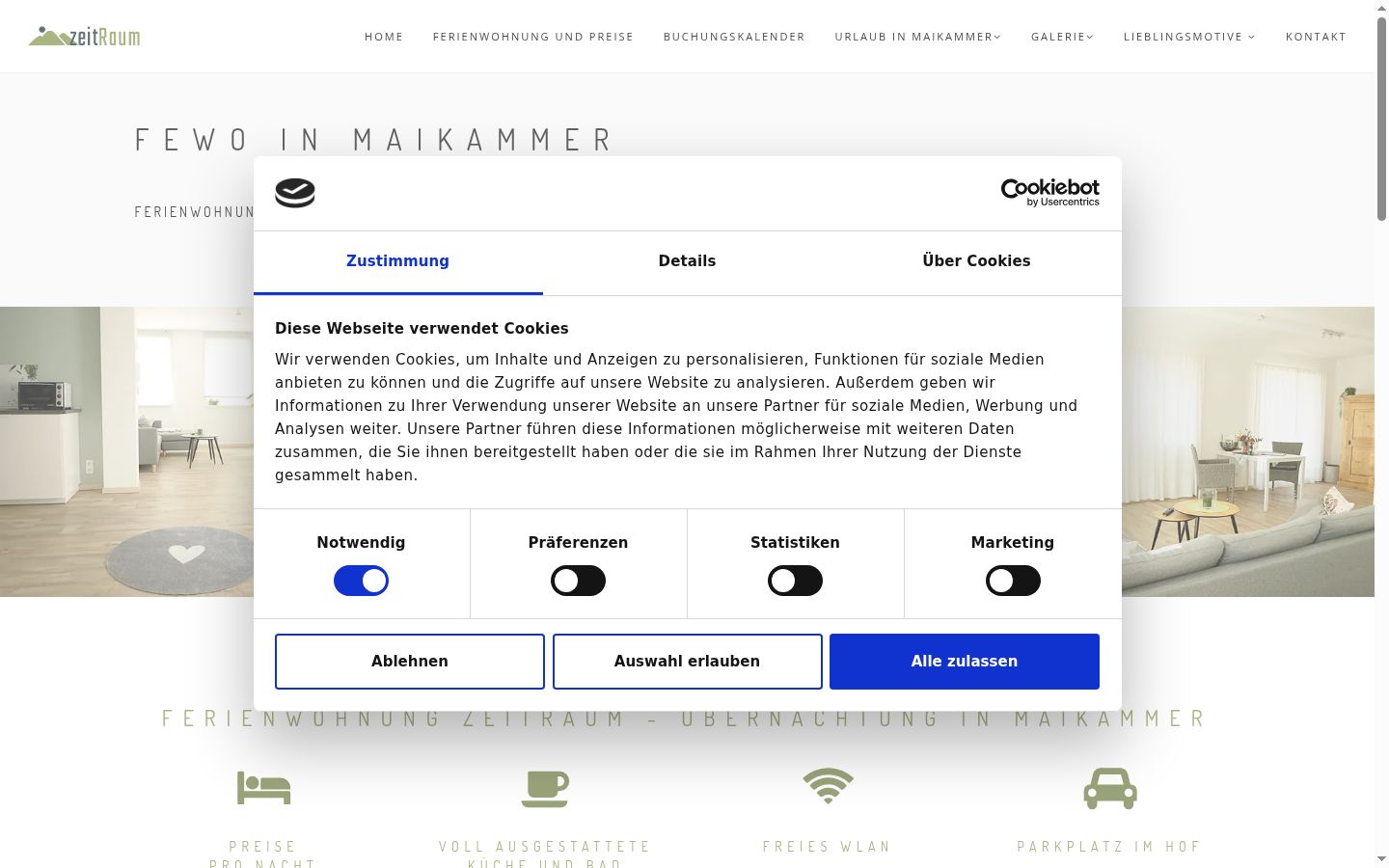 Snímka obrazovky banera súhlasu zobrazeného pred akoukoľvek interakciou