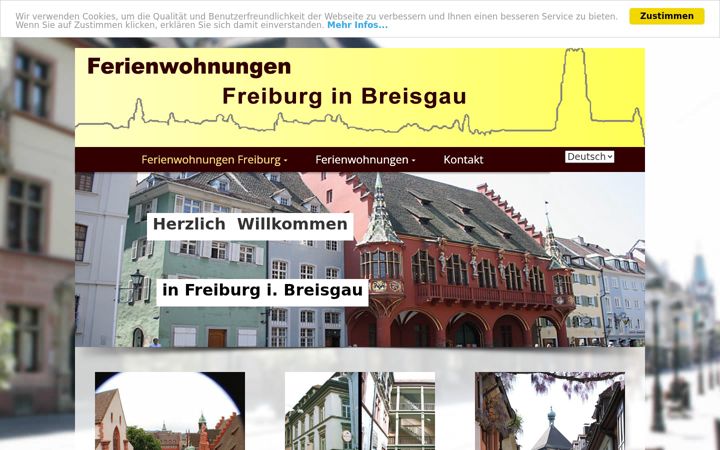 Screenshot of fewohnet.de