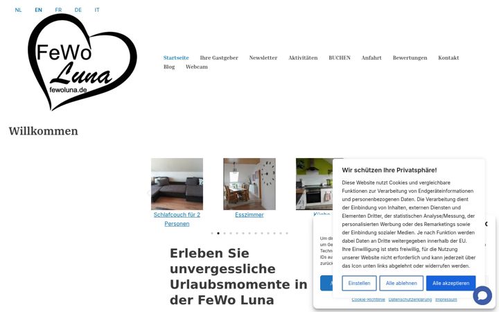 Screenshot of fewoluna.de