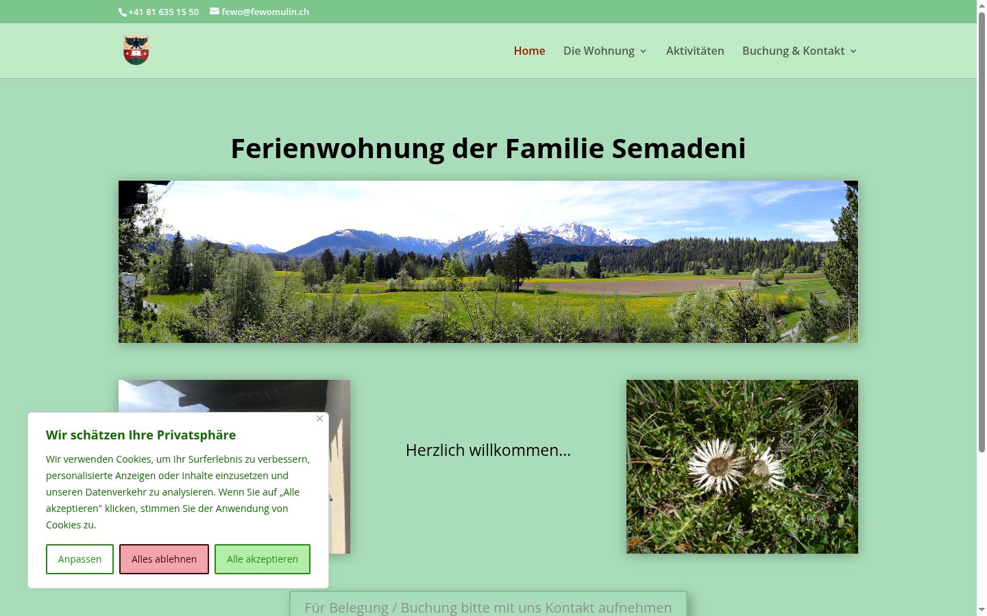 Screenshot tal-banner tal-kunsens muri qabel kwalunkwe interazzjoni