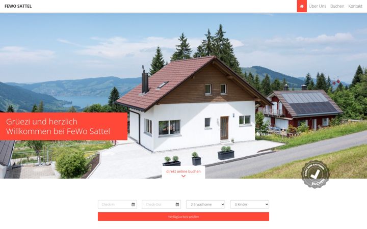 Screenshot of fewosattel.ch