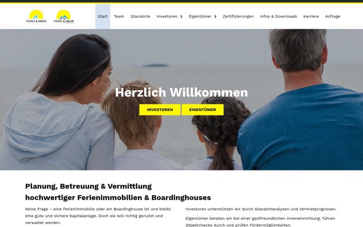 Zrzut ekranu fewoundmeer.de