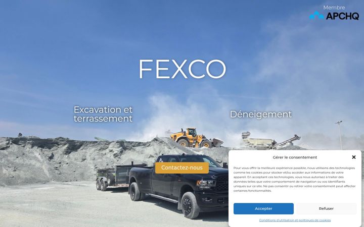 Screenshot of fexco.pro