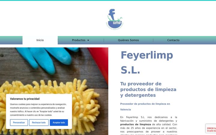 Screenshot of feyerlimp.es