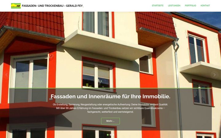 Screenshot of feyge.de