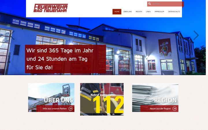 Screenshot of ff-badneuenahr.de