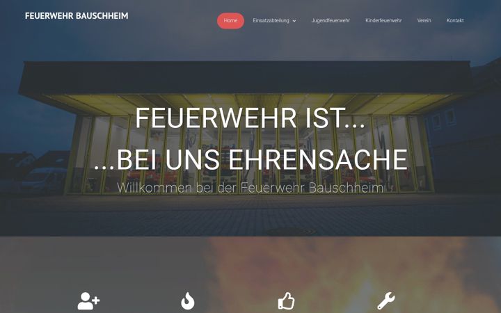 Screenshot of ff-bauschheim.de