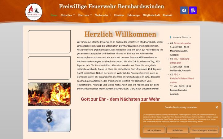 Screenshot of ff-bhw.de