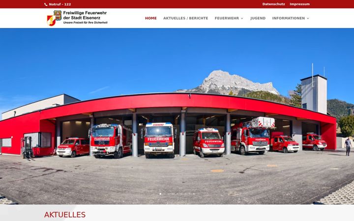 Screenshot of ff-eisenerz.at