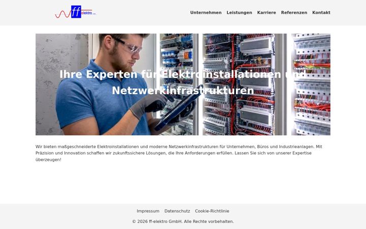 Screenshot of ff-elektro.de