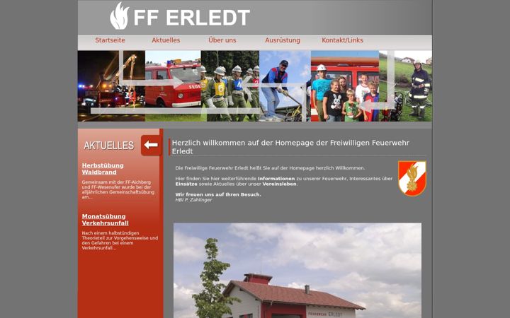 Screenshot of ff-erledt.at